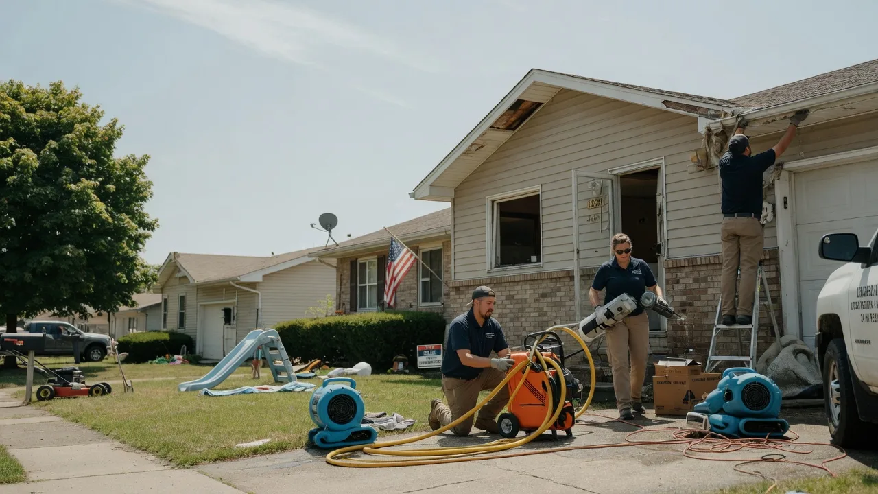 Water Damage Restoration in Burlington, KS near me